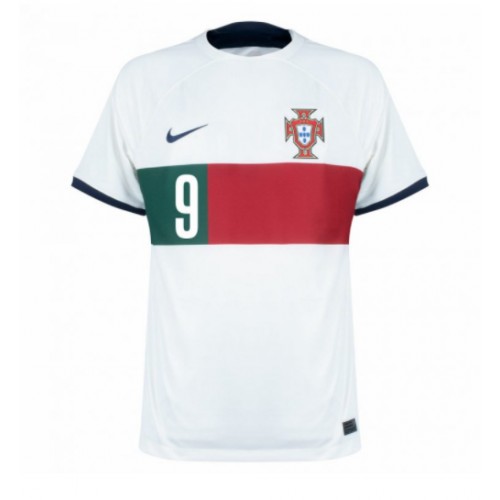 Portugal Andre Silva #9 Udebanetrøje VM 2022 Kort ærmer